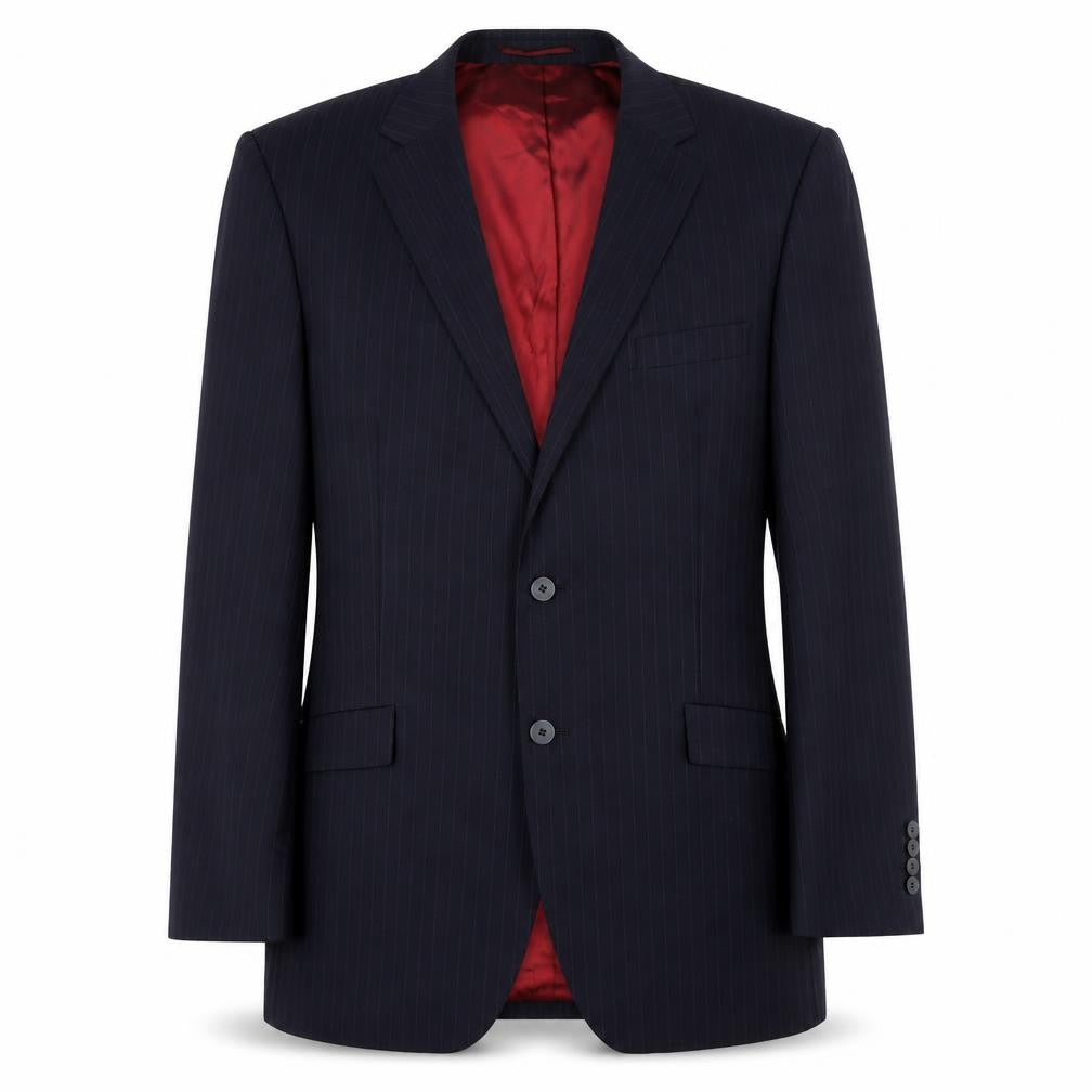 Mens UK Size 42 Pierre Cardin Regular Blue Suit Jacket