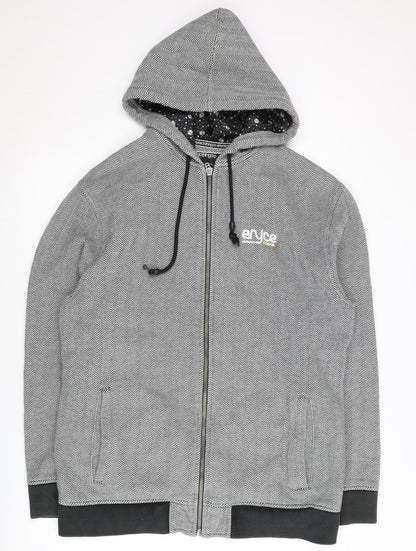 Mens UK Size L enyce Black Basic Jacket