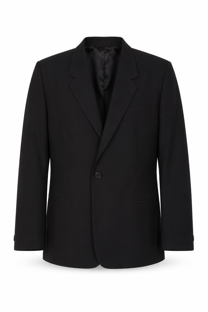 Mens UK Size 42 Zara Regular Black Suit Jacket
