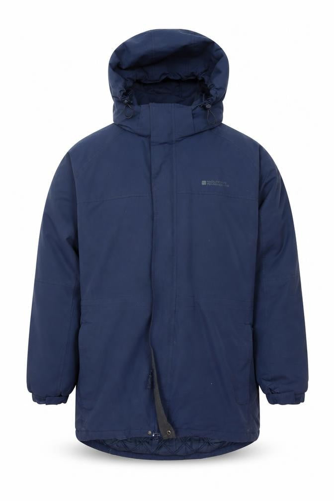 Mens UK Size 2XL Mountain Warehouse Blue Parka Coat