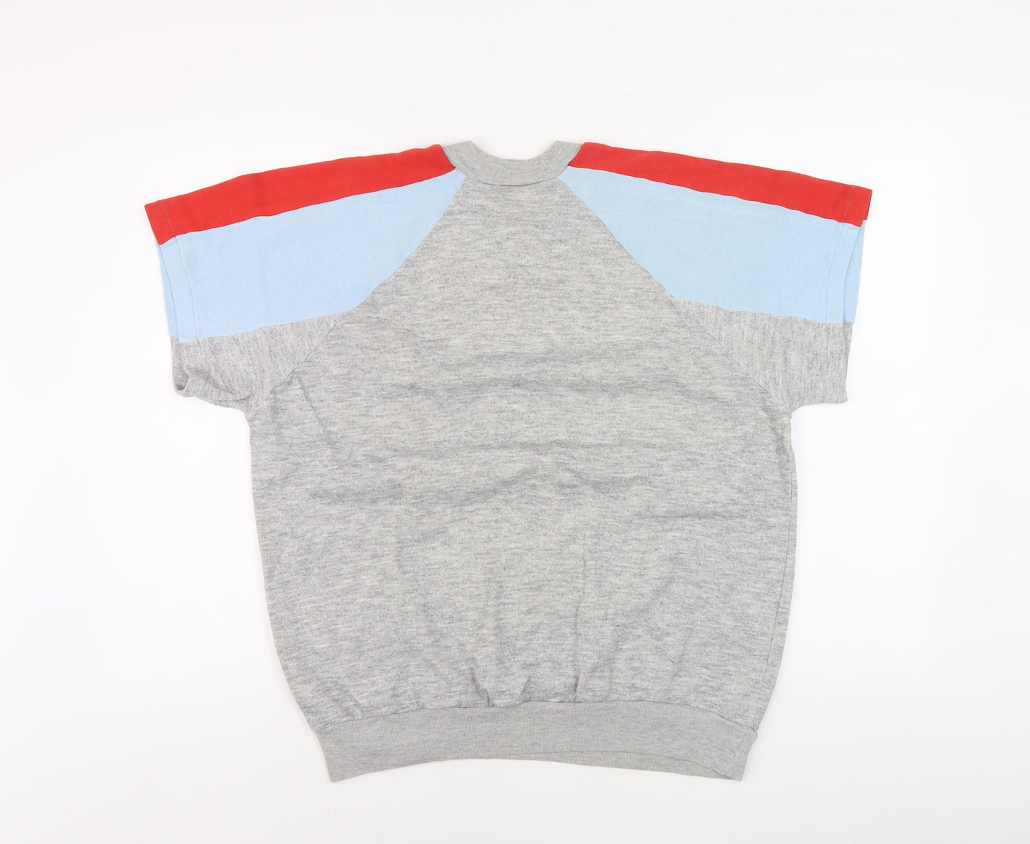 Carrefour Unisex Grey Pullover Sweatshirt L Multicoloured