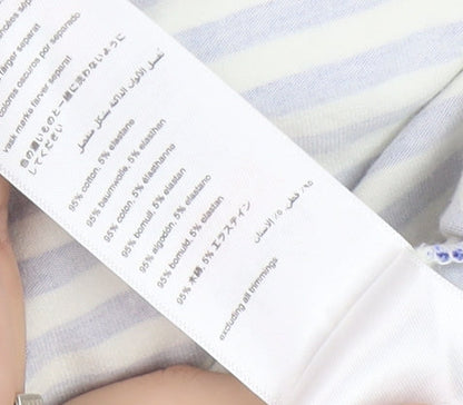 Joules Women's Multicoloured Striped Dress Size 8