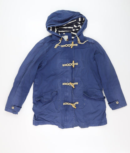 Womens UK Size 12 Seasalt Cornwall Blue Rain Coat