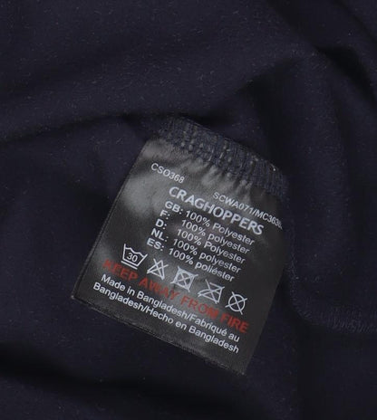 Craghoppers Women's Black Fleece Sweatshirt Size 10