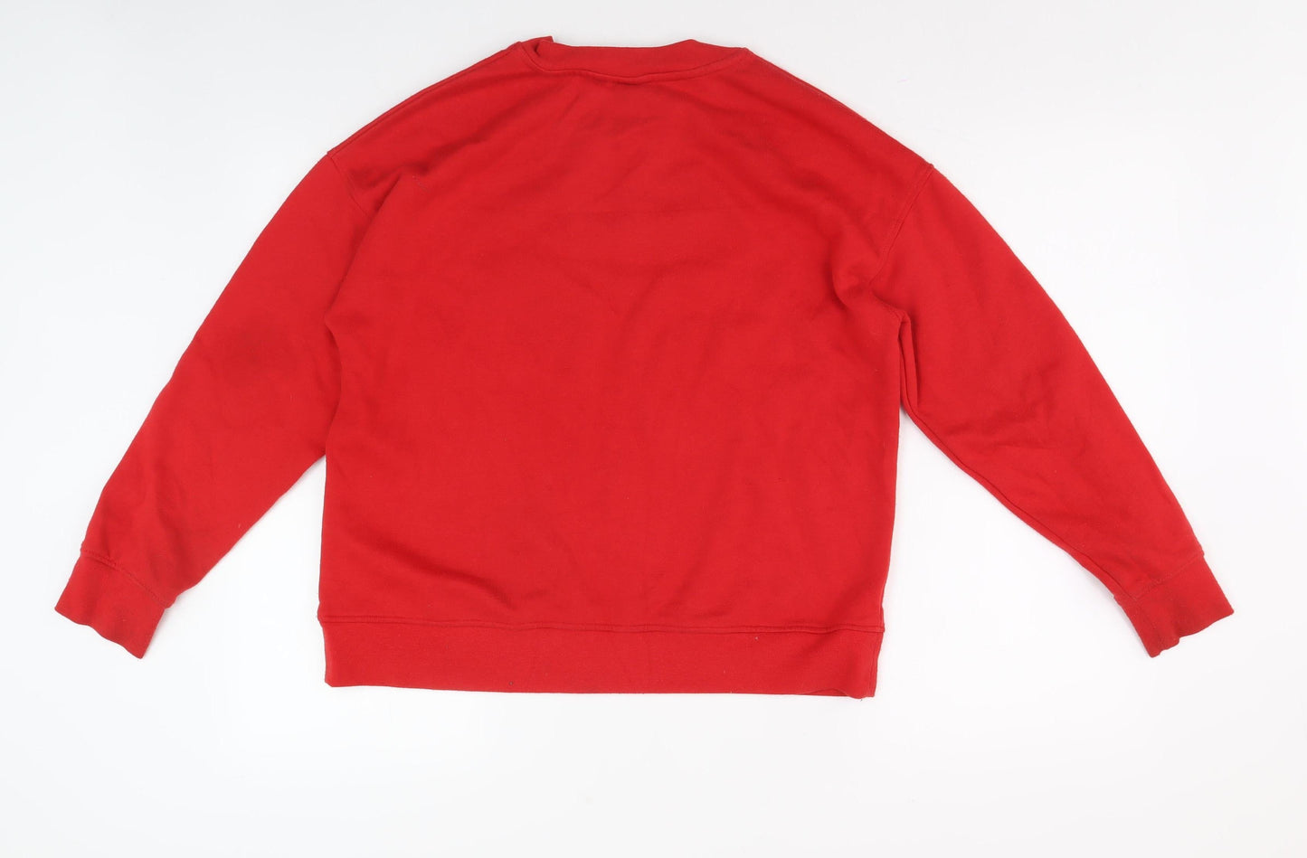 Womens UK Size S Disney Red Pullover Sweatshirt