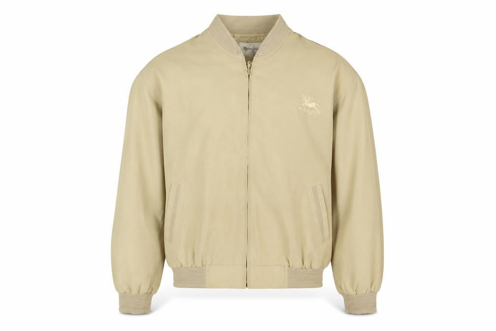 Mens UK Size M Cantarana Beige Bomber Jacket