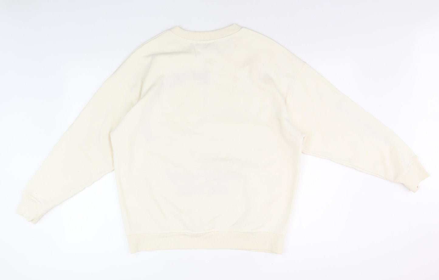 Smiley World Unisex Ivory Pullover Sweatshirt XS