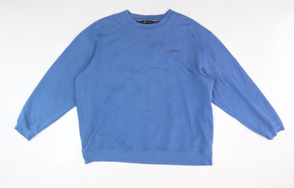Southbay Men's Blue XL Sweatshirt, Logo Accent