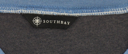 Southbay Men's Blue XL Sweatshirt, Logo Accent