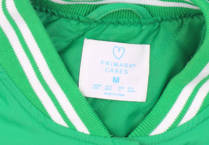 Primark Men's Green Varsity Jacket M - Stylish & Sporty
