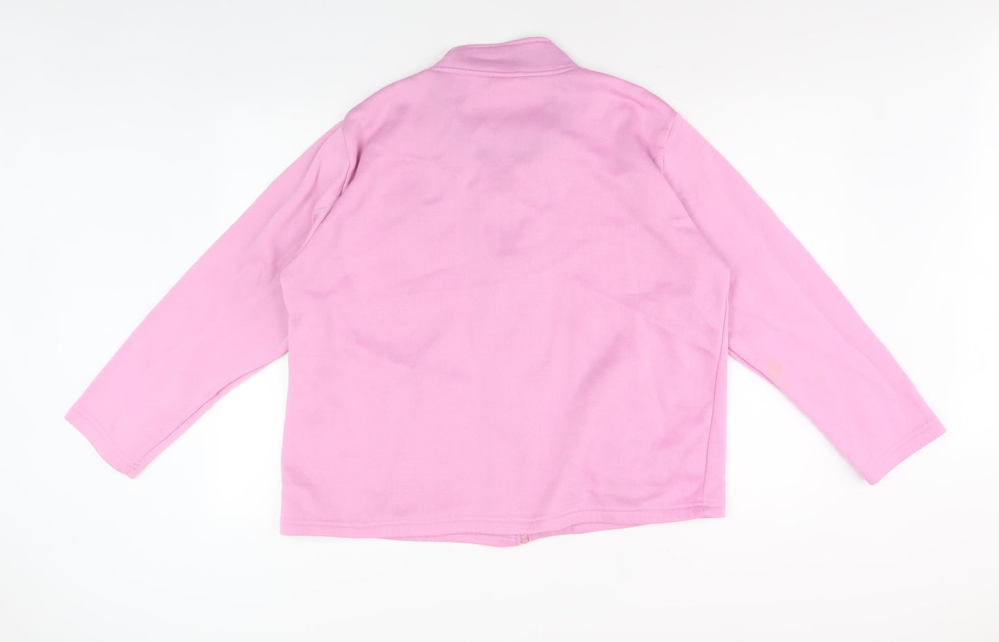 Womens UK Size 22 Anne De Lancay Pink Basic Jacket