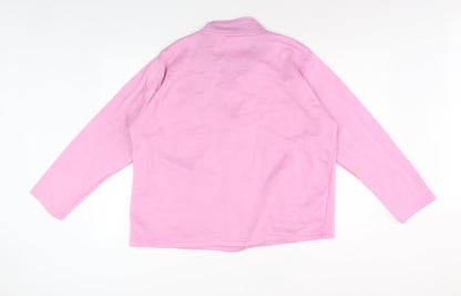 Womens UK Size 22 Anne De Lancay Pink Basic Jacket