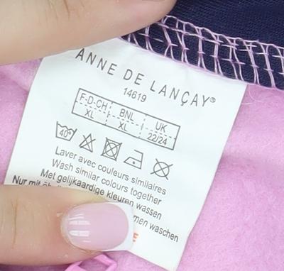 Womens UK Size 22 Anne De Lancay Pink Basic Jacket