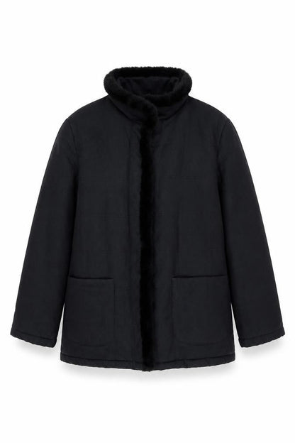 Womens UK Size M Bonmarché Black Basic Jacket
