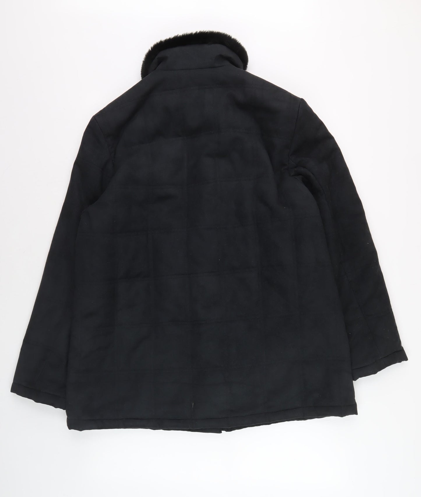 Womens UK Size M Bonmarché Black Basic Jacket