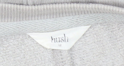 Unisex Adults UK Size M Hush Grey Pullover Sweatshirt