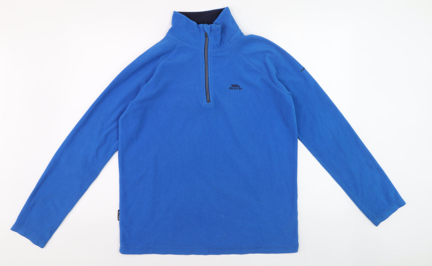 Trespass Men's Blue XS Pullover Fleece, High Neck, Outdoor