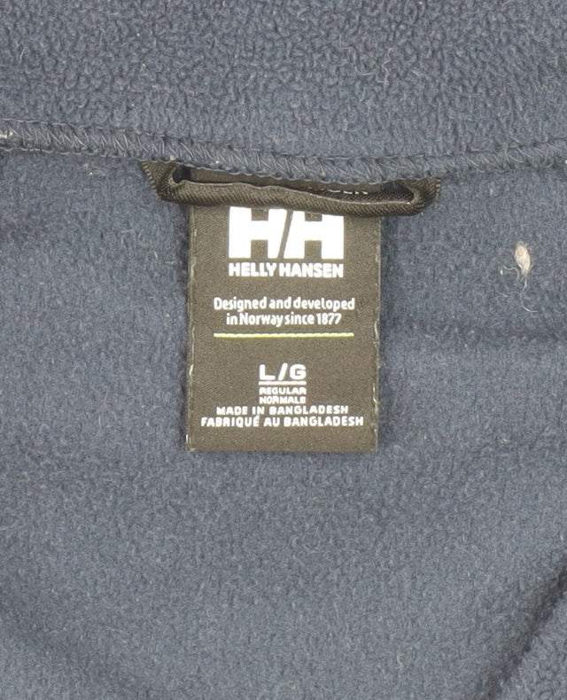 Mens UK Size L Helly Hansen Blue Pullover Sweatshirt