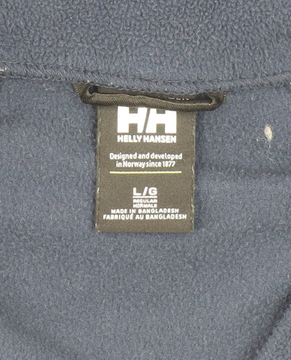 Mens UK Size L Helly Hansen Blue Pullover Sweatshirt