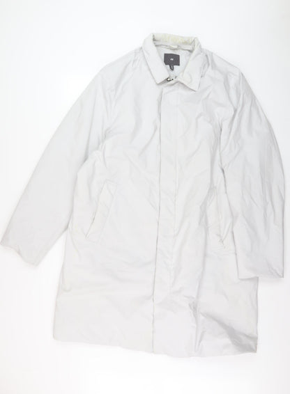 Womens UK Size XL H&M White Basic Jacket
