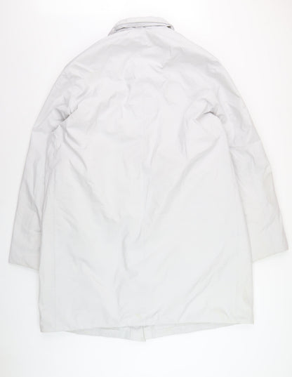 Womens UK Size XL H&M White Basic Jacket