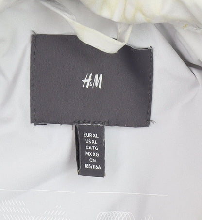 Womens UK Size XL H&M White Basic Jacket