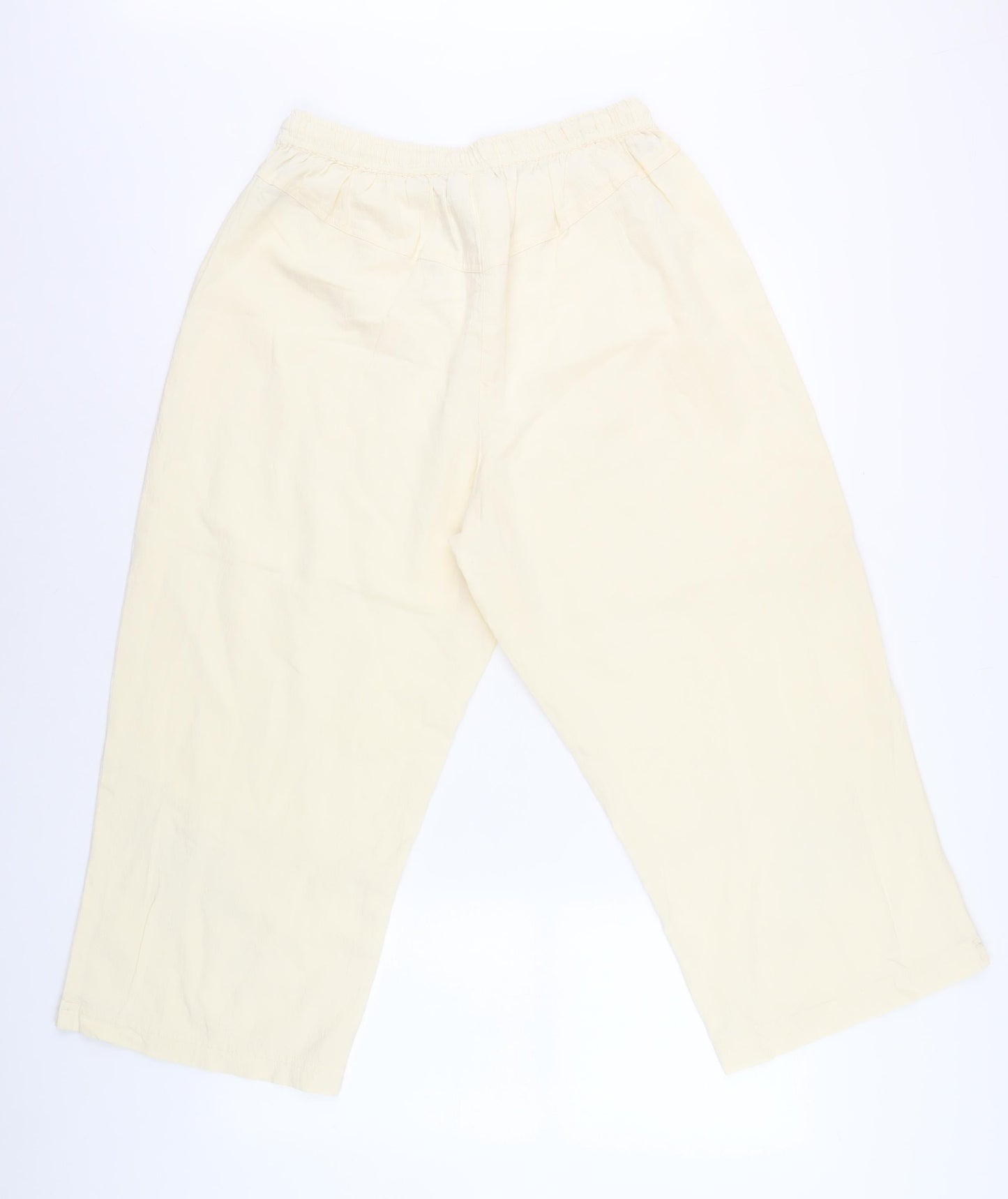 Roman Originals Women's Ivory Embroidered Trousers