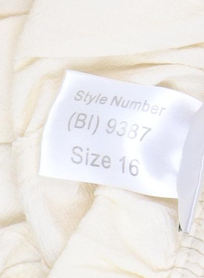 Roman Originals Women's Ivory Embroidered Trousers