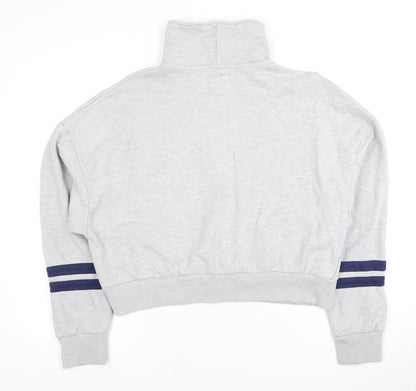 Superdry Women's Grey Full Zip Sweatshirt, Size 16