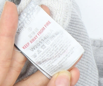 Superdry Women's Grey Full Zip Sweatshirt, Size 16