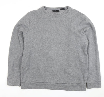 Mens UK Size L Calvin Klein Grey Pullover Sweatshirt