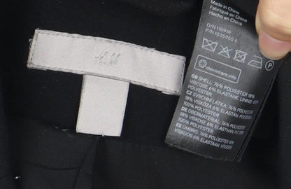 H&M Women’s Black Slim Fit Suit Jacket Size 10
