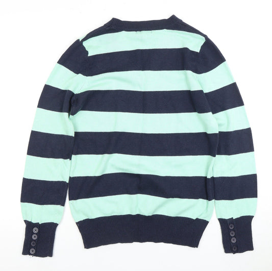 Gap Men's Multicoloured M Striped V-Neck Pullover