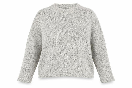 Womens UK Size M Mango Grey Pullover Jumper