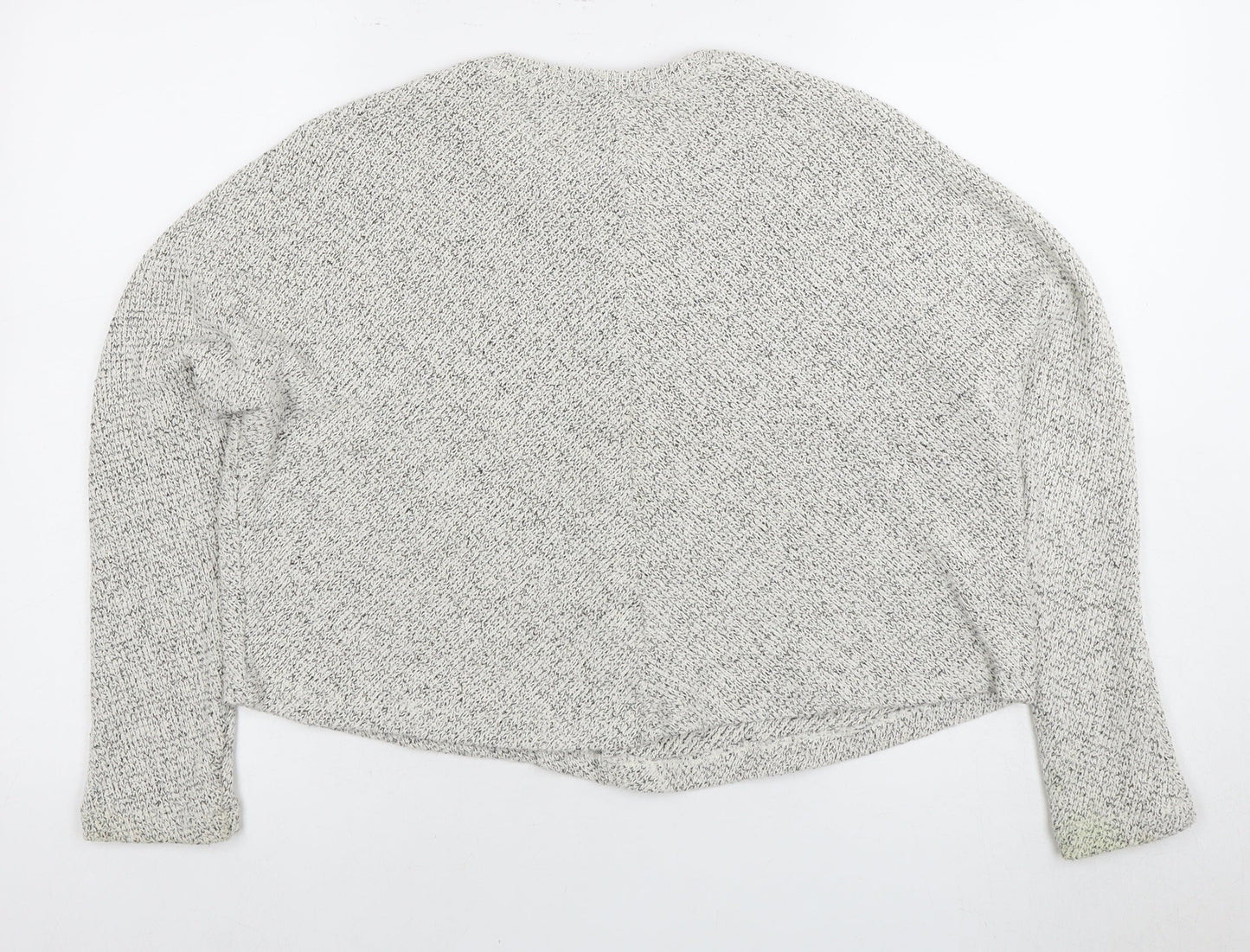 Womens UK Size M Mango Grey Pullover Jumper