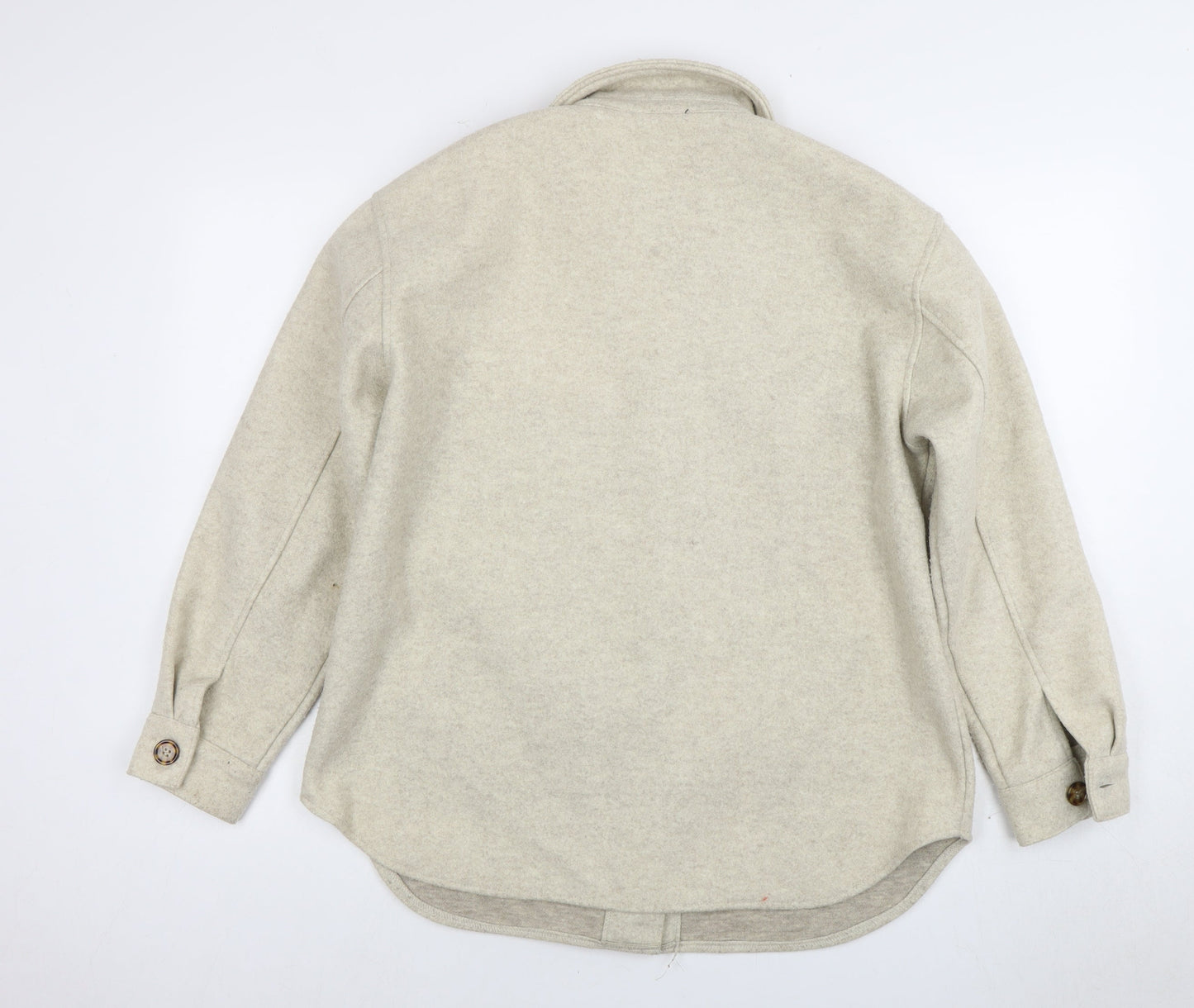 Womens UK Size 12 New Look Beige Basic Jacket