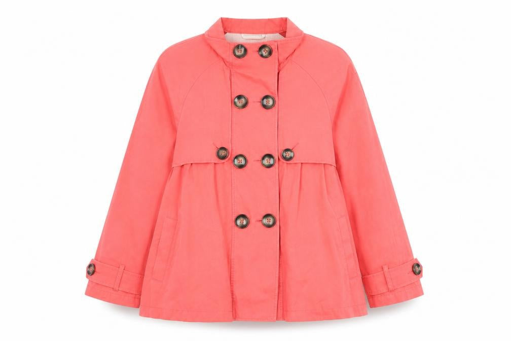 Womens UK Size 20 Marks and Spencer Pink Pea Coat