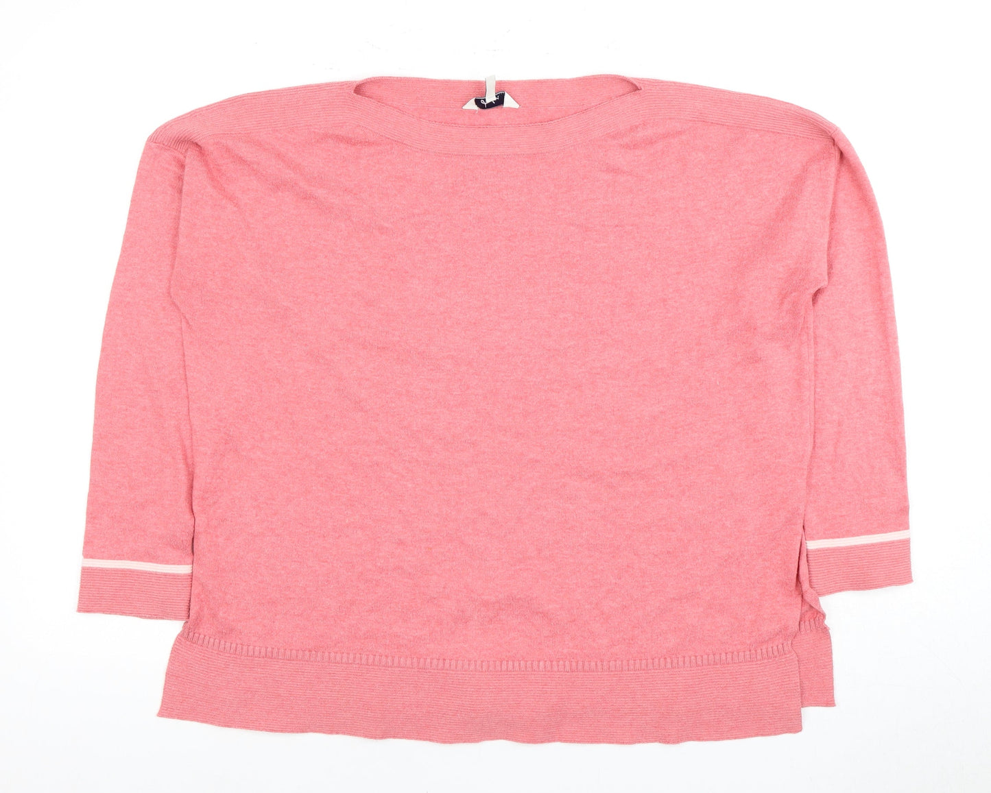 James Women's Pink 3/4 Sleeve Cardigan Size 14