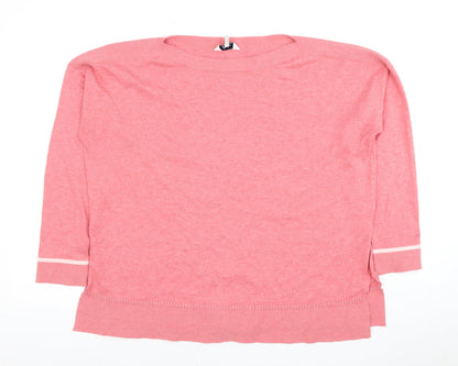 James Women's Pink 3/4 Sleeve Cardigan Size 14