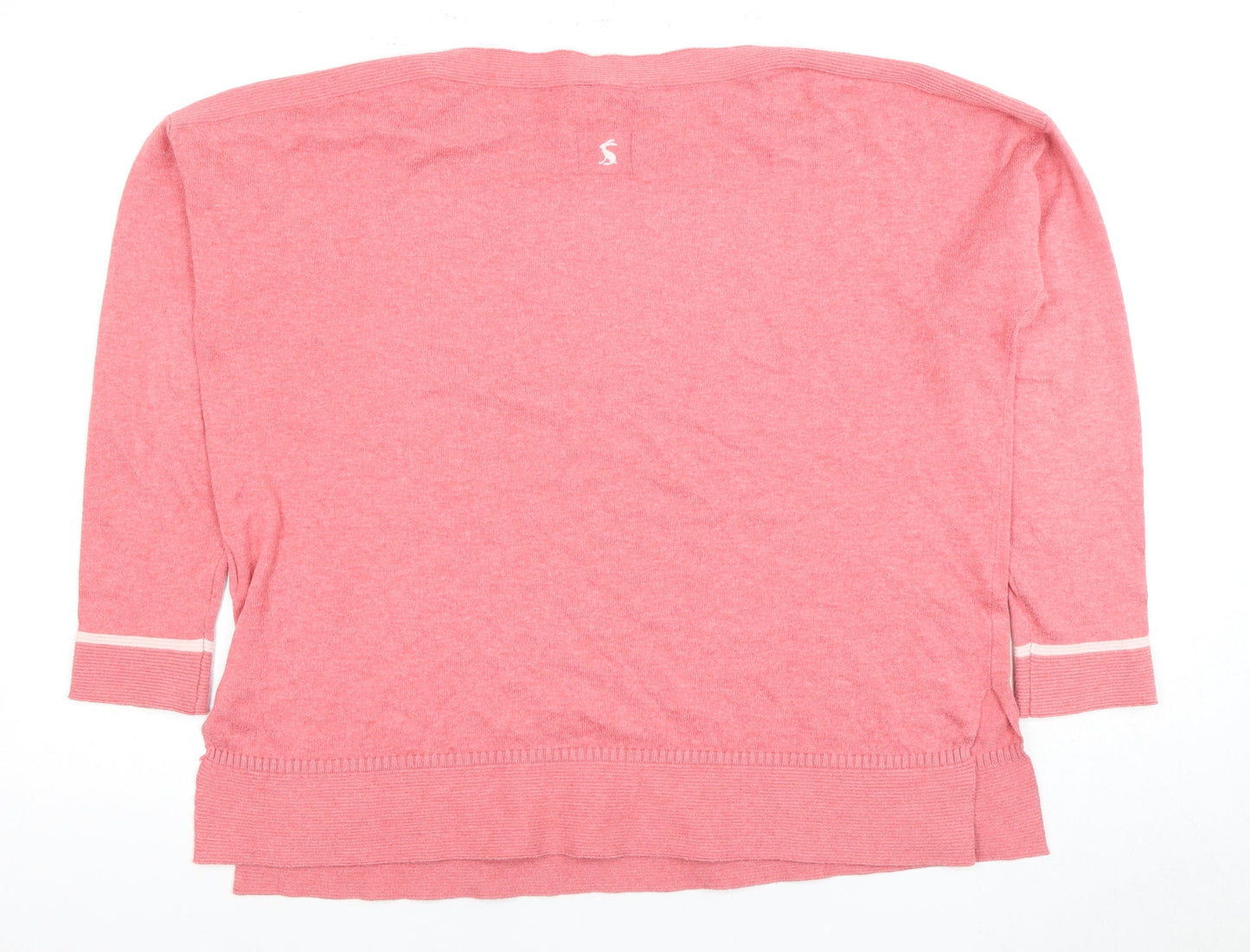 James Women's Pink 3/4 Sleeve Cardigan Size 14