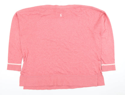 James Women's Pink 3/4 Sleeve Cardigan Size 14