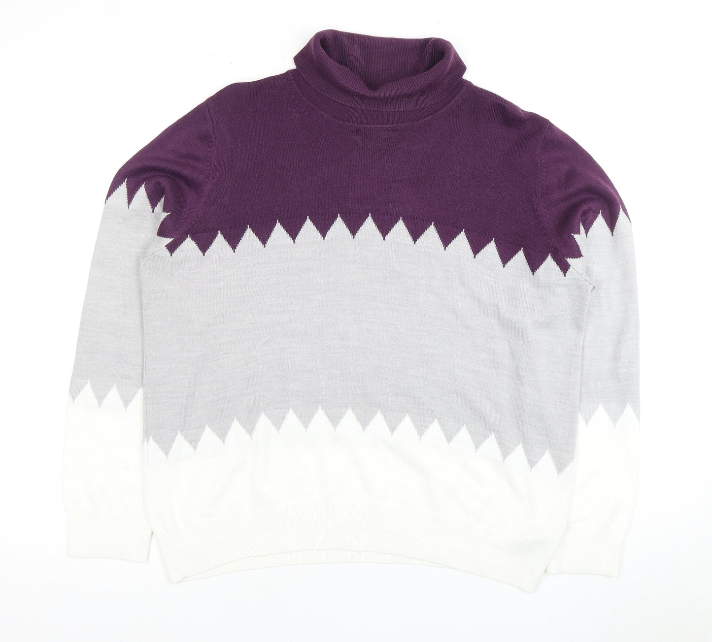 Womens UK Size 16 Marks and Spencer Purple Jumper Jumper