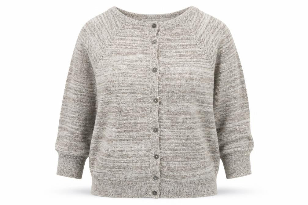 Womens UK Size 12 Marks and Spencer Beige Cardigan Jumper