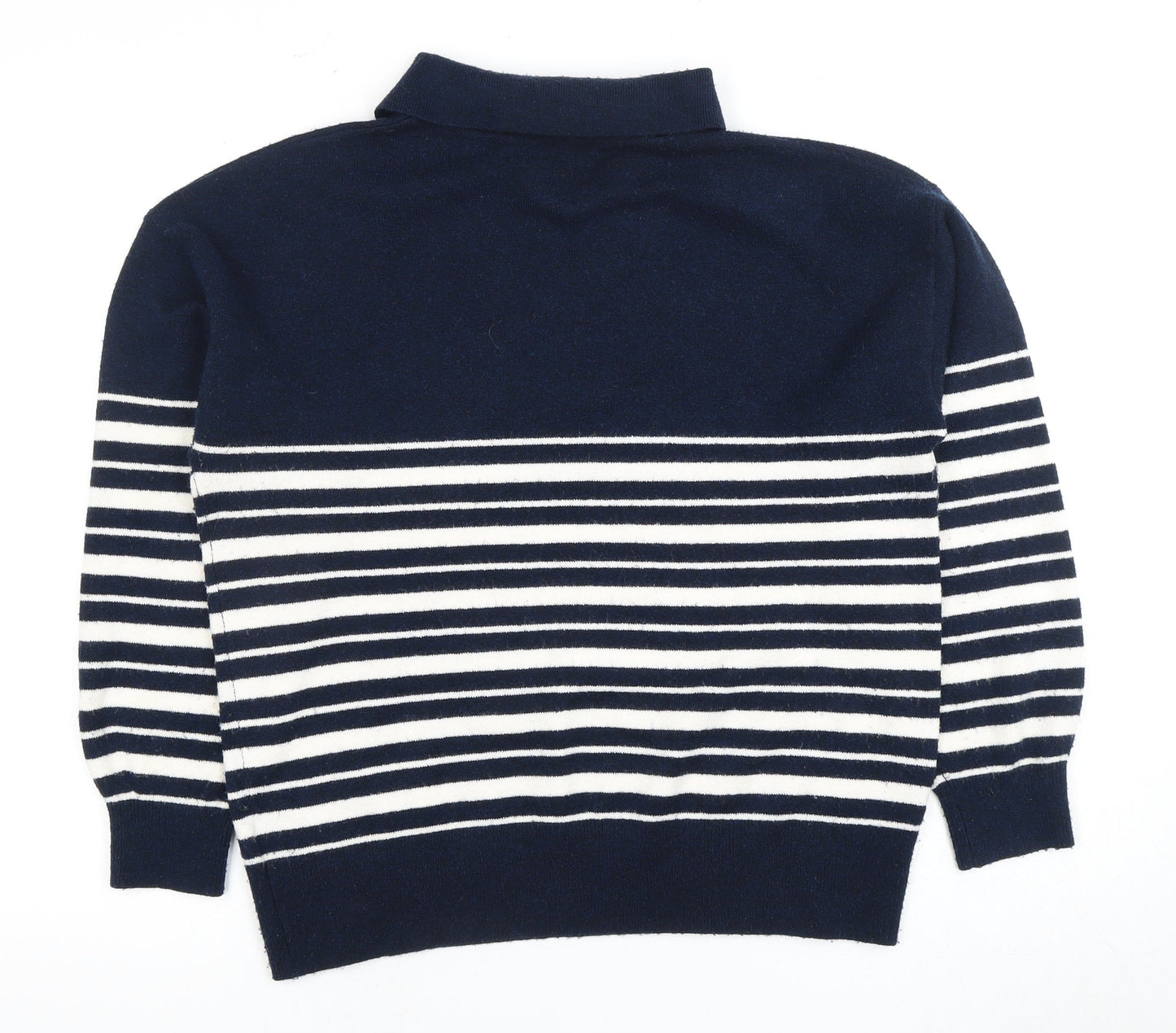Womens UK Size M Marks and Spencer Blue Pullover Jumper