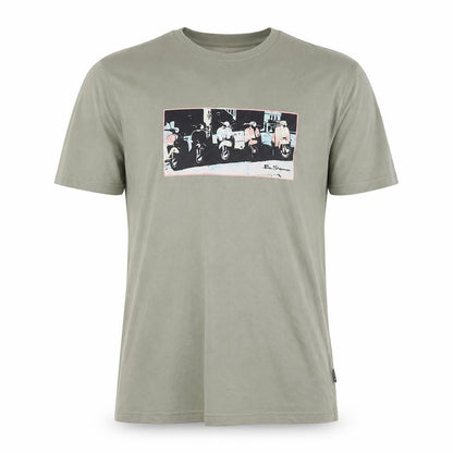 Mens UK Size L Ben Sherman Green  T-Shirt