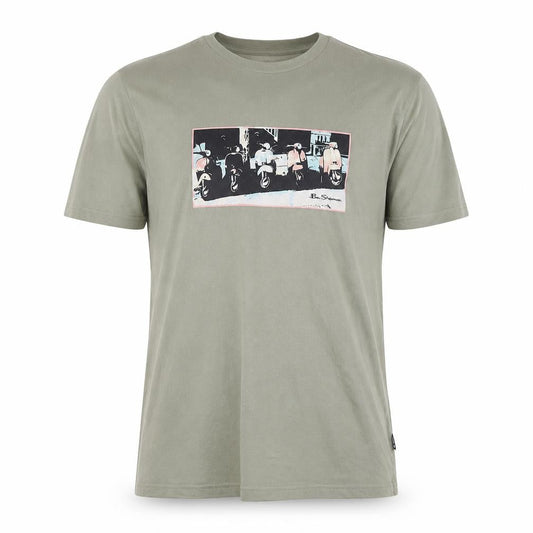 Mens UK Size L Ben Sherman Green  T-Shirt