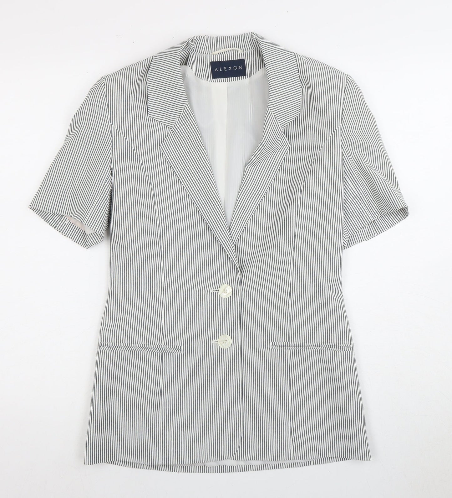 Alexon Women's Pinstripe Suit Jacket Size 8