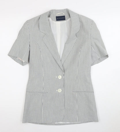 Alexon Women's Pinstripe Suit Jacket Size 8