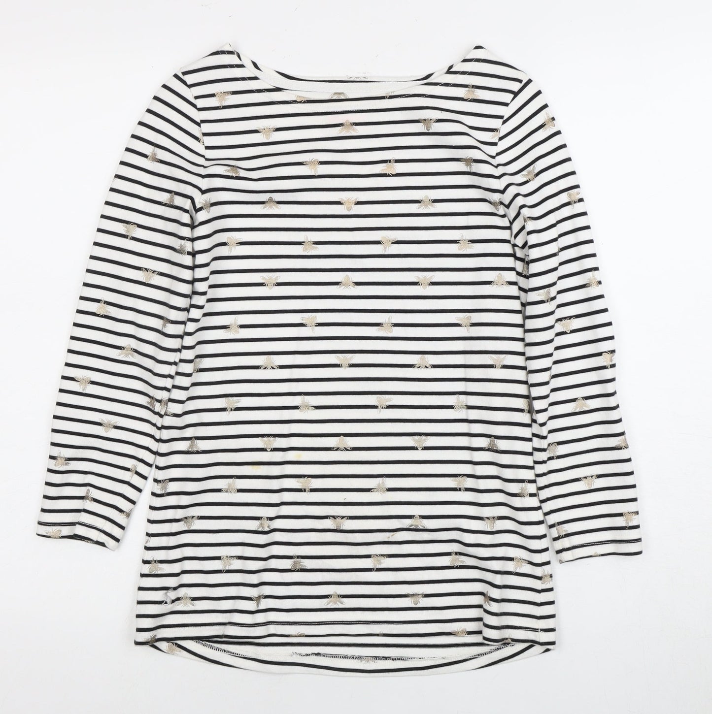 Womens UK Size 8 Joules Multicoloured Tunic T-Shirt