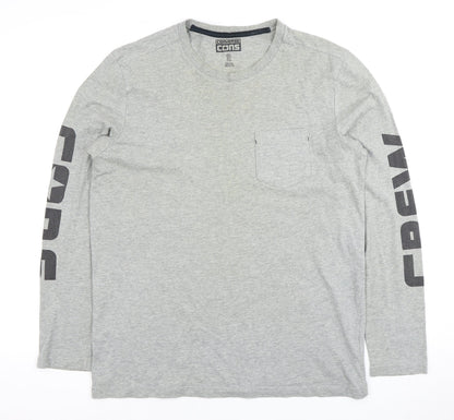 Mens UK Size M Converse Grey  T-Shirt